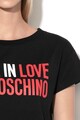 Love Moschino Logómintás póló női