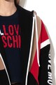 Love Moschino Jacheta din amestec de lana ,cu gluga Femei