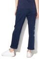 Love Moschino Pantaloni conici cu imprimeu text Femei