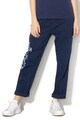 Love Moschino Pantaloni conici cu imprimeu text Femei