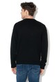 Diesel Пуловер с вълна и десен с контрастно лого Мъже