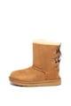 UGG Ghete de piele intoarsa, cu aplicatii cu funda Bailey Fete