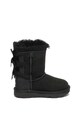 UGG Ghete de piele intoarsa, cu aplicatii cu funda Bailey Fete