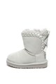 UGG Ghete de piele intoarsa cu aplicatii funde, fara inchidere Classic Fete