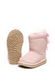 UGG Ghete de piele intoarsa cu aplicatii funde, fara inchidere Classic Fete