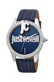 JUST CAVALLI Ceas analog decorat cu cristale zirconia Femei