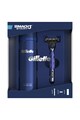 Gillette Set cadou: Aparat de ras  Mach3 Start + Spuma de ras Sensitive, 100 ml Barbati