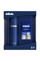 Gillette Set cadou : Gel de ras Sensitive, 200 ml + After Shave hidratant, 50 ml Barbati