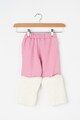 Agatha Ruiz de la Prada Pantaloni cu segmente din material teddy Diva Fete