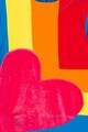 Agatha Ruiz de la Prada Rochie cu aplicatie in forma de inima Dreamland Fete