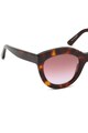 Balenciaga Ochelari de soare cat-eye cu animal print Femei