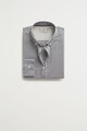 Mango Vichy szűk fazonú ing apró kockás mintával férfi