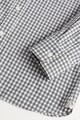Mango Vichy szűk fazonú ing apró kockás mintával férfi