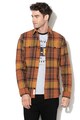 Jack & Jones Camasa comfort fit, din flanel, cu model in caroruri Spencer Barbati