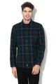 Jack & Jones Camasa comfort fit, din flanel, cu model in caroruri Spencer Barbati