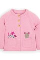 JoJo Maman Bebe Cardigan cu maneci raglan Fete