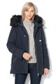 Vero Moda Jessica télikabát levehető műszőrme szegélyes kapucnival női