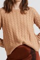 Motivi Csavart kötésmintás pulóver női