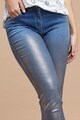 Fiorella Rubino Blugi skinny cu aspect metalizat Femei