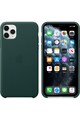 Apple Husa de protectie  pentru iPhone 11 Pro Max, Piele, Forest Green Femei