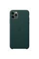 Apple Husa de protectie  pentru iPhone 11 Pro Max, Piele, Forest Green Femei