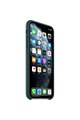 Apple Husa de protectie  pentru iPhone 11 Pro Max, Piele, Forest Green Femei