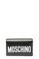 Moschino Geanta crossbody de piele, cu logo Femei