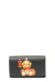 Moschino Geanta crossbody cu imprimeu logo si bareta din lant Femei