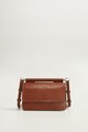 Mango Geanta crossbody de piele ecologica Retro Femei