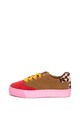 Scotch & Soda Sylvie flatform cipő nyersbőr betétekkel női