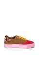 Scotch & Soda Sylvie flatform cipő nyersbőr betétekkel női