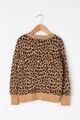 GAP Pulover din tricot fin cu animal print Fete