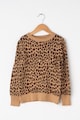 GAP Pulover din tricot fin cu animal print Fete