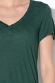 Esprit Тениска с шпиц деколте и бляскави детайли Жени