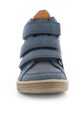 Kickers kids Pantofi sport mid-high de piele ecologica Fete