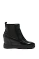 G-Star RAW Ghete Chelsea de piele, cu talpa wedge ascunsa Tacoma Femei