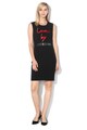 Love Moschino Rochie dreapta fara maneci, cu broderie in relief Femei