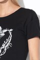 Sisley Tricou de bumbac cu imprimeu Femei