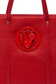 Versace Jeans Geanta shopper de piele ecologica, cu cusaturi decorative Femei