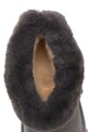 BEARPAW Ghete impermeabile fara inchidere, din piele intoarsa, cu garnitura din blana sintetica Kiera Femei