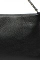 Classeregina Geanta crossbody de piele, cu bareta din lant Femei