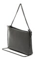 Classeregina Geanta crossbody de piele, cu bareta din lant Femei