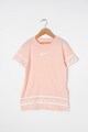 Nike Tricou cu imprimeu logo c Fete