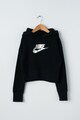 Nike Hanorac crop standard fit cu imprimeu logo Fete