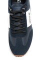 Versace Jeans Couture Sneaker nyersbőr és bőr szegélyekkel férfi