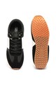 Versace Jeans Couture Pantofi sport din material textil si piele intoarsa Spyder Barbati