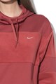 Nike Icon fitnesz kapucnis pulóver polárbéléssel női