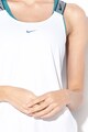 Nike Dri-Fit fitnesztop színjátszós logómintával női