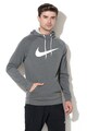 Nike Hanorac cu imprimeu logo si buzunar kangaroo Swoosh DRI-FIT Barbati