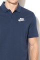Nike Galléros póló hímzett logóval férfi